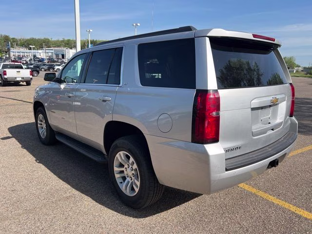 2017 Silver Ice Metallic Chevrolet Tahoe LT 4X4 SUV
