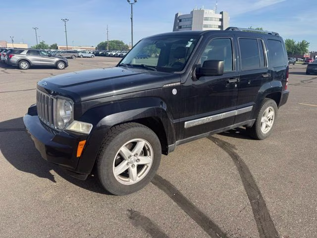 2012 Brilliant Black Crystal Pearlcoat Jeep Liberty Limited 4X4 SUV