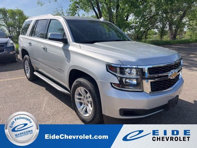 2017 Silver Ice Metallic Chevrolet Tahoe LT 4X4 SUV