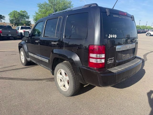 2012 Brilliant Black Crystal Pearlcoat Jeep Liberty Limited 4X4 SUV