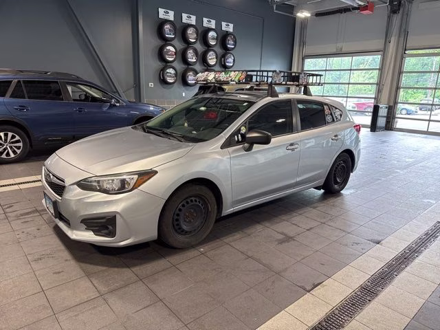2019 Ice Silver Metallic Subaru Impreza 2.0i AWD Hatchback
