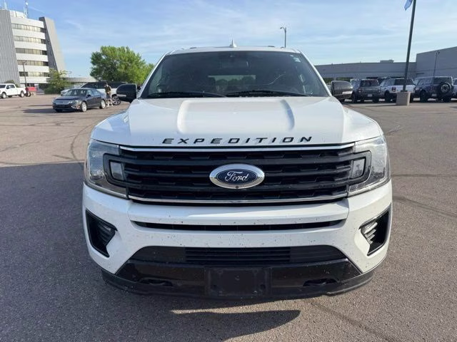 2020 Star White Metallic Tri-Coat Ford Expedition Max Limited 4X4 SUV