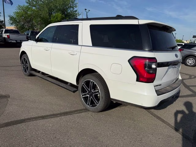 2020 Star White Metallic Tri-Coat Ford Expedition Max Limited 4X4 SUV