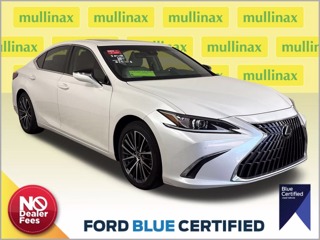2023 White Pearl Lexus ES 350 FWD Sedan
