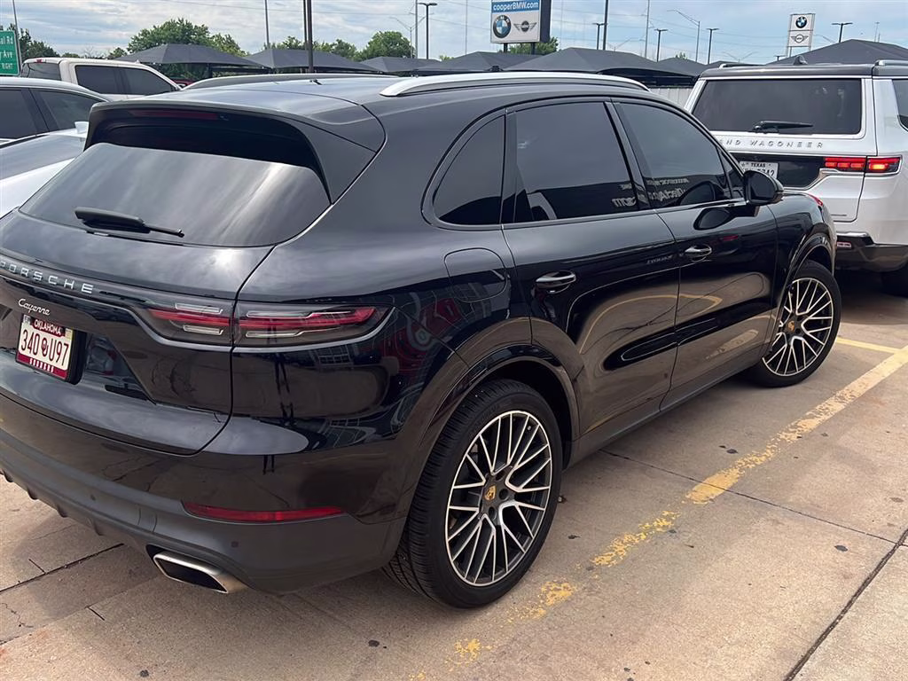 2019 Black Porsche Cayenne SUV AWD SUV
