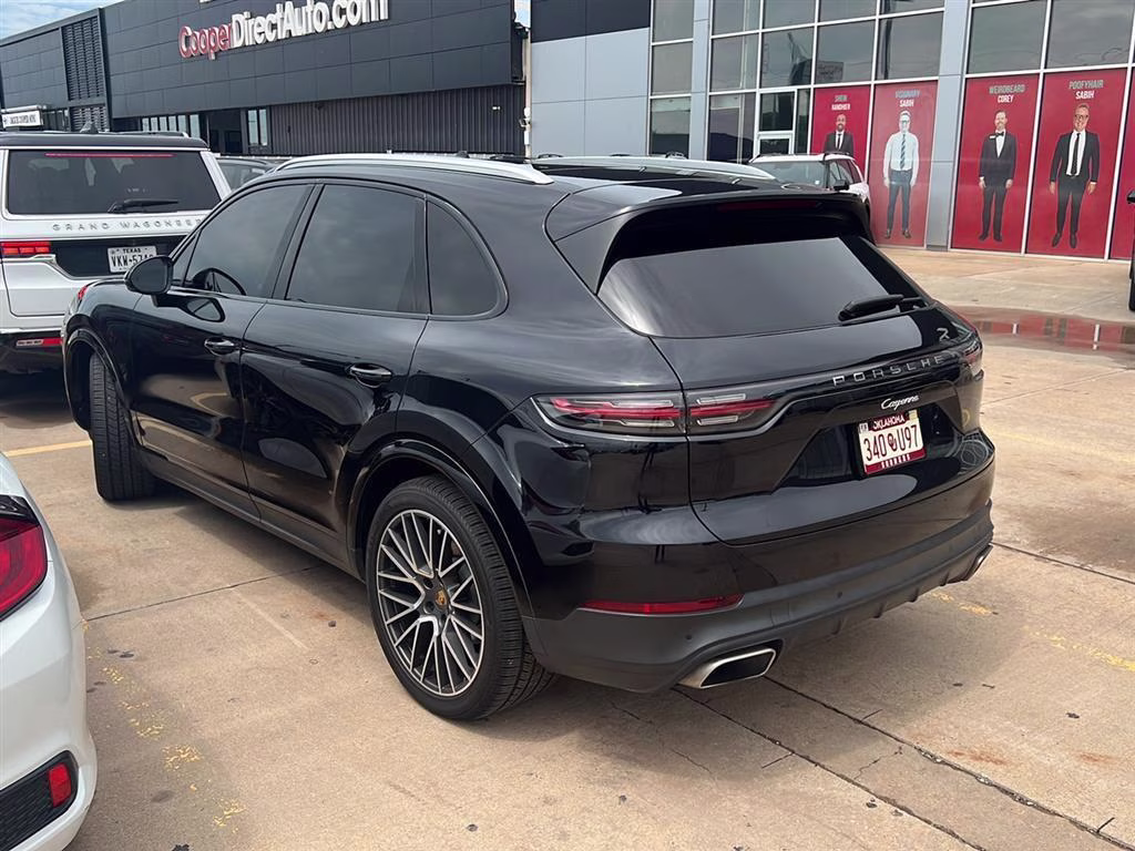 2019 Black Porsche Cayenne SUV AWD SUV