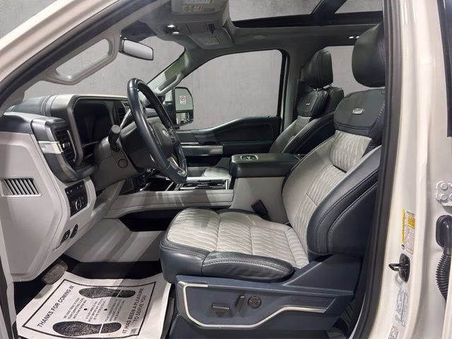 2024 Star White Metallic Tri-Coat Ford Super Duty F-450 DRW Limited 4X4 Truck