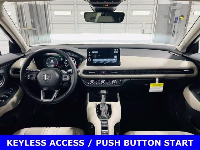 2026 Platinum White Pearl Honda HR-V EX-L FWD SUV