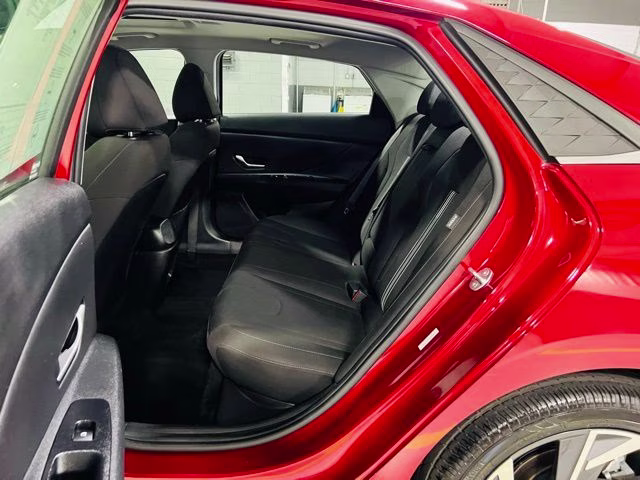 2025 Ultimate Red Hyundai Elantra SEL Convenience FWD Sedan