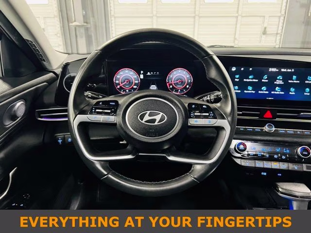 2025 Ultimate Red Hyundai Elantra SEL Convenience FWD Sedan