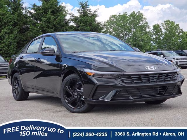 2026 Abyss Black Hyundai Elantra SEL Sport FWD Sedan