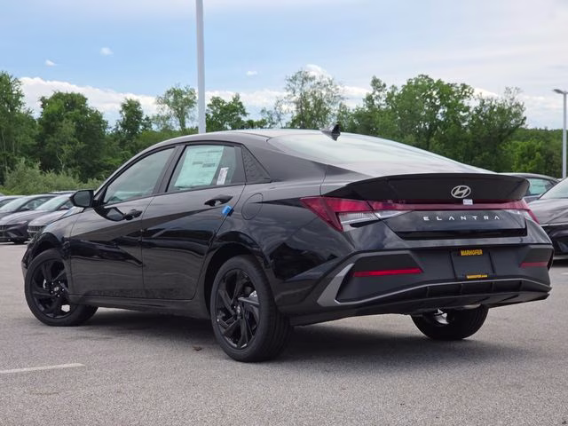 2026 Abyss Black Hyundai Elantra SEL Sport FWD Sedan