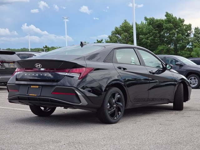 2026 Abyss Black Hyundai Elantra SEL Sport FWD Sedan