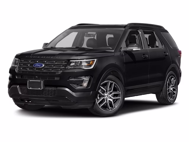 2017 Shadow Black Ford Explorer Sport 4X4 SUV