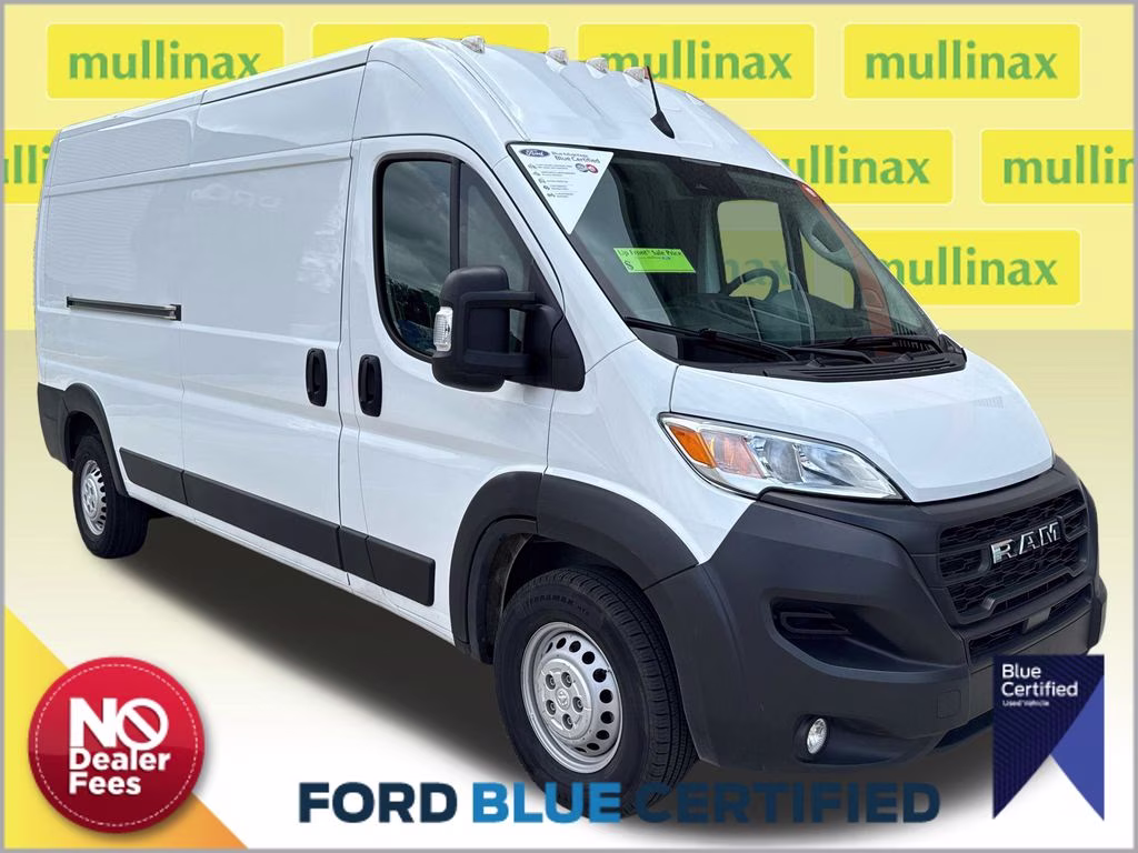 2024 Bright White Clearcoat Ram ProMaster 2500 High Roof FWD Van