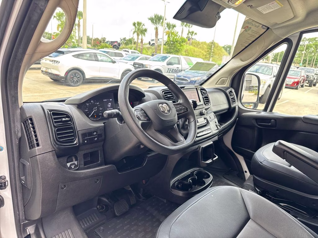 2024 Bright White Clearcoat Ram ProMaster 2500 High Roof FWD Van