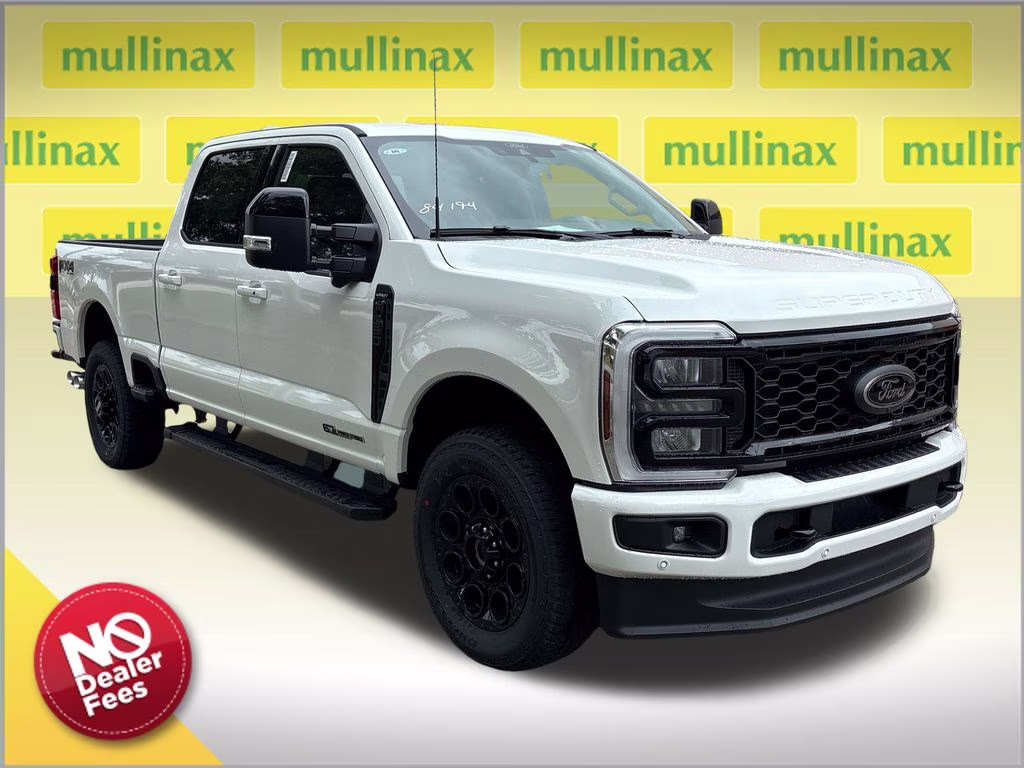2026 Star White Metallic Tri-Coat Ford Super Duty F-250 SRW Lariat 4X4 Truck