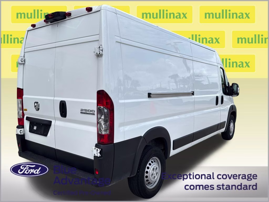 2024 Bright White Clearcoat Ram ProMaster 2500 High Roof FWD Van