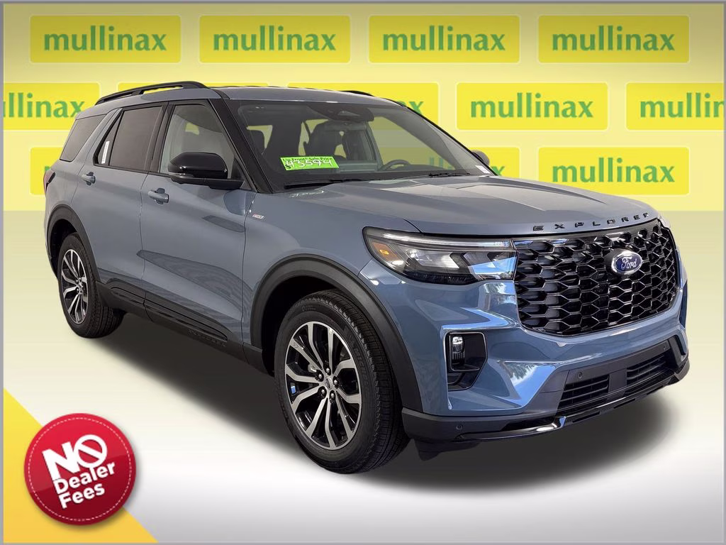 2026 Vapor Blue Metallic Ford Explorer ST-Line RWD SUV