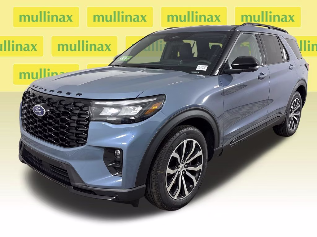 2026 Vapor Blue Metallic Ford Explorer ST-Line RWD SUV