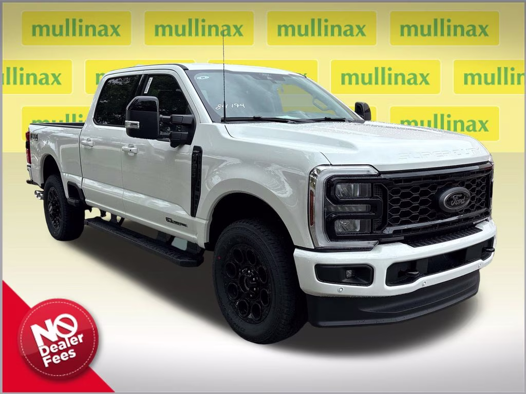 2026 Star White Metallic Tri-Coat Ford Super Duty F-250 SRW Lariat 4X4 Truck