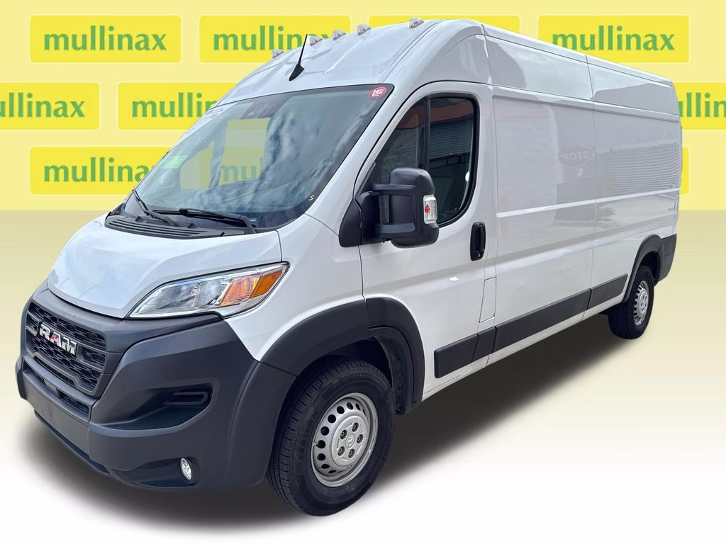 2024 Bright White Clearcoat Ram ProMaster 2500 High Roof FWD Van