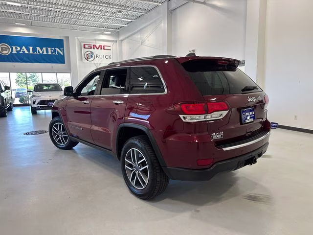 2022 Velvet Red Pearlcoat Jeep Grand Cherokee WK Limited 4X4 SUV