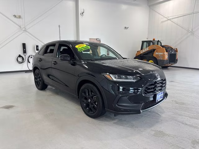 2025 Crystal Black Pearl Honda HR-V Sport AWD SUV