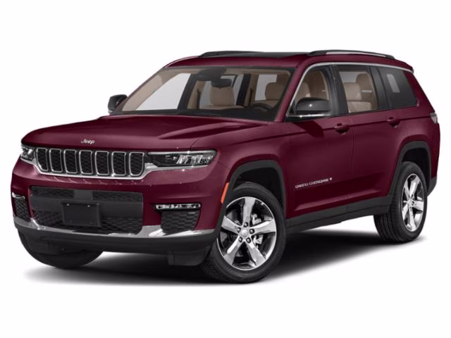 2022 Velvet Red Pearlcoat Jeep Grand Cherokee L Limited 4X4 SUV