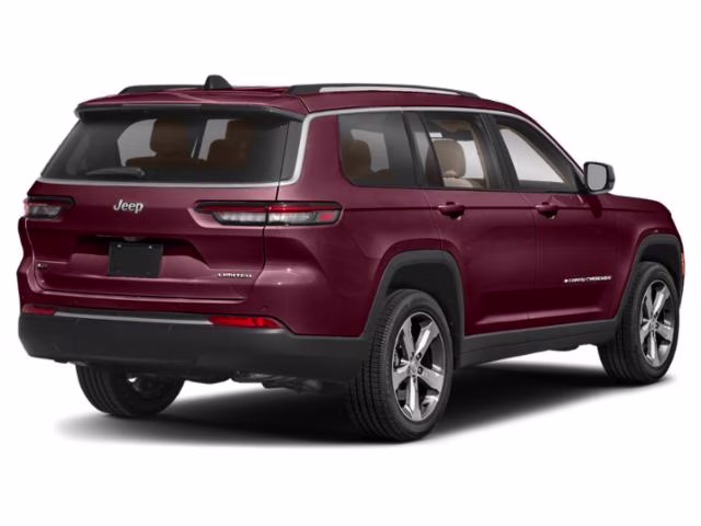2022 Velvet Red Pearlcoat Jeep Grand Cherokee L Limited 4X4 SUV