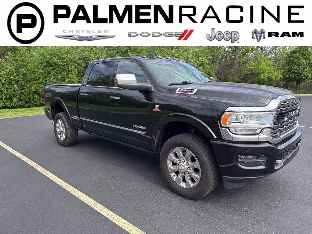 2019 Diamond Black Crystal Pearlcoat Ram 2500 Limited 4X4 Truck