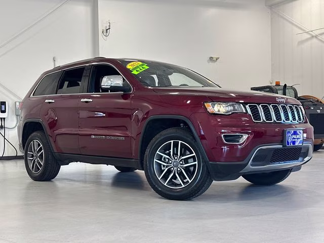 2022 Velvet Red Pearlcoat Jeep Grand Cherokee WK Limited 4X4 SUV