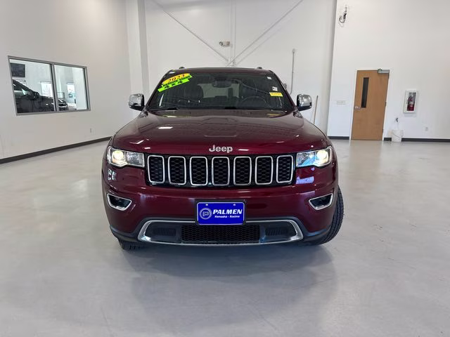 2022 Velvet Red Pearlcoat Jeep Grand Cherokee WK Limited 4X4 SUV