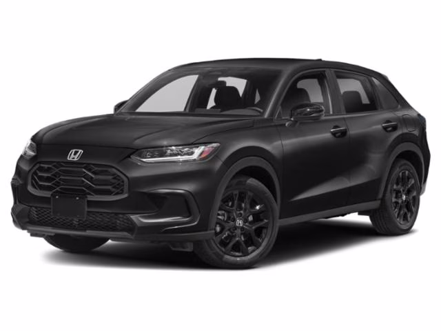 2025 Black Honda HR-V Sport AWD SUV