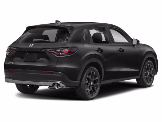 2025 Black Honda HR-V Sport AWD SUV