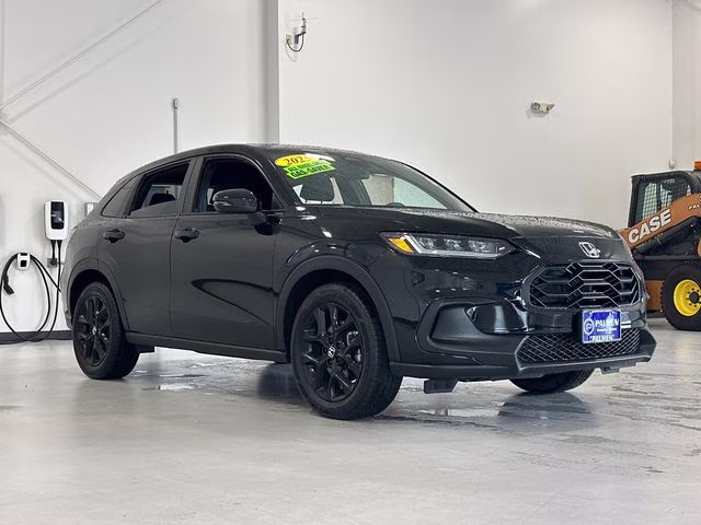 2025 Crystal Black Pearl Honda HR-V Sport AWD SUV
