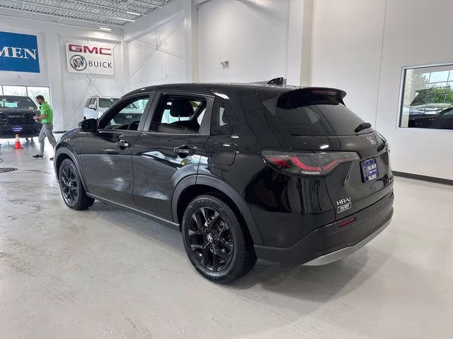 2025 Crystal Black Pearl Honda HR-V Sport AWD SUV
