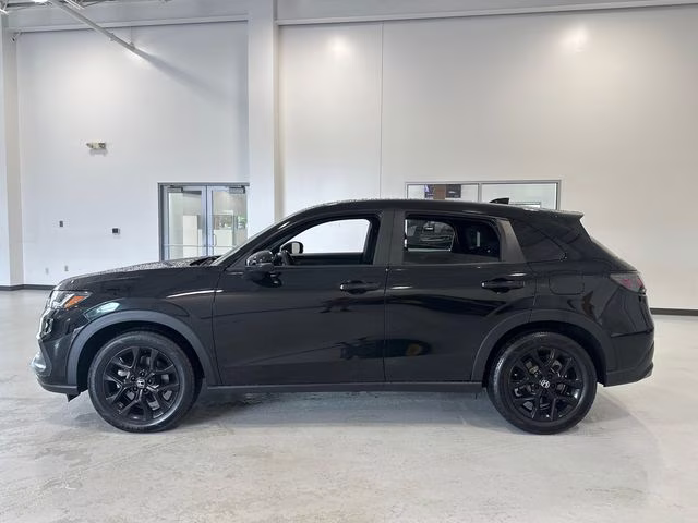 2025 Crystal Black Pearl Honda HR-V Sport AWD SUV