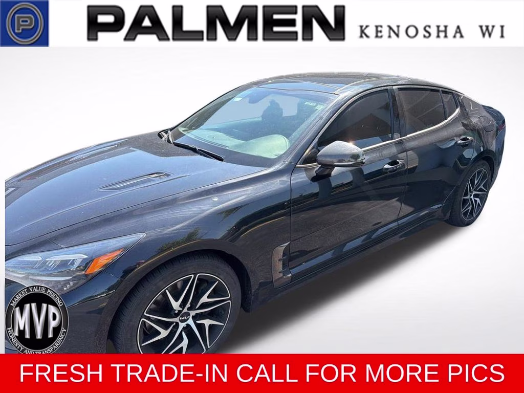 2022 Aurora Black Kia Stinger GT-Line AWD Sedan