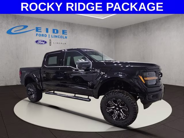 2026 Agate Black Metallic Ford F-150 XLT ROCKY RIDGE 4X4 Truck
