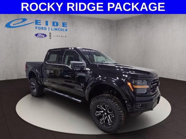 2026 Agate Black Metallic Ford F-150 XLT ROCKY RIDGE 4X4 Truck