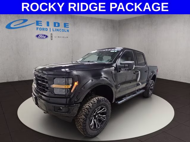 2026 Agate Black Metallic Ford F-150 XLT ROCKY RIDGE 4X4 Truck