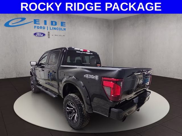 2026 Agate Black Metallic Ford F-150 XLT ROCKY RIDGE 4X4 Truck
