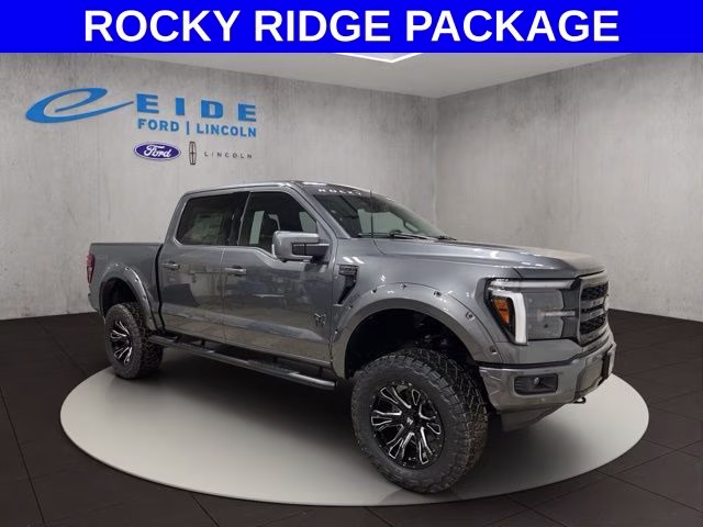 2026 Carbonized Gray Metallic Ford F-150 Lariat ROCKY RIDGE 4X4 Truck