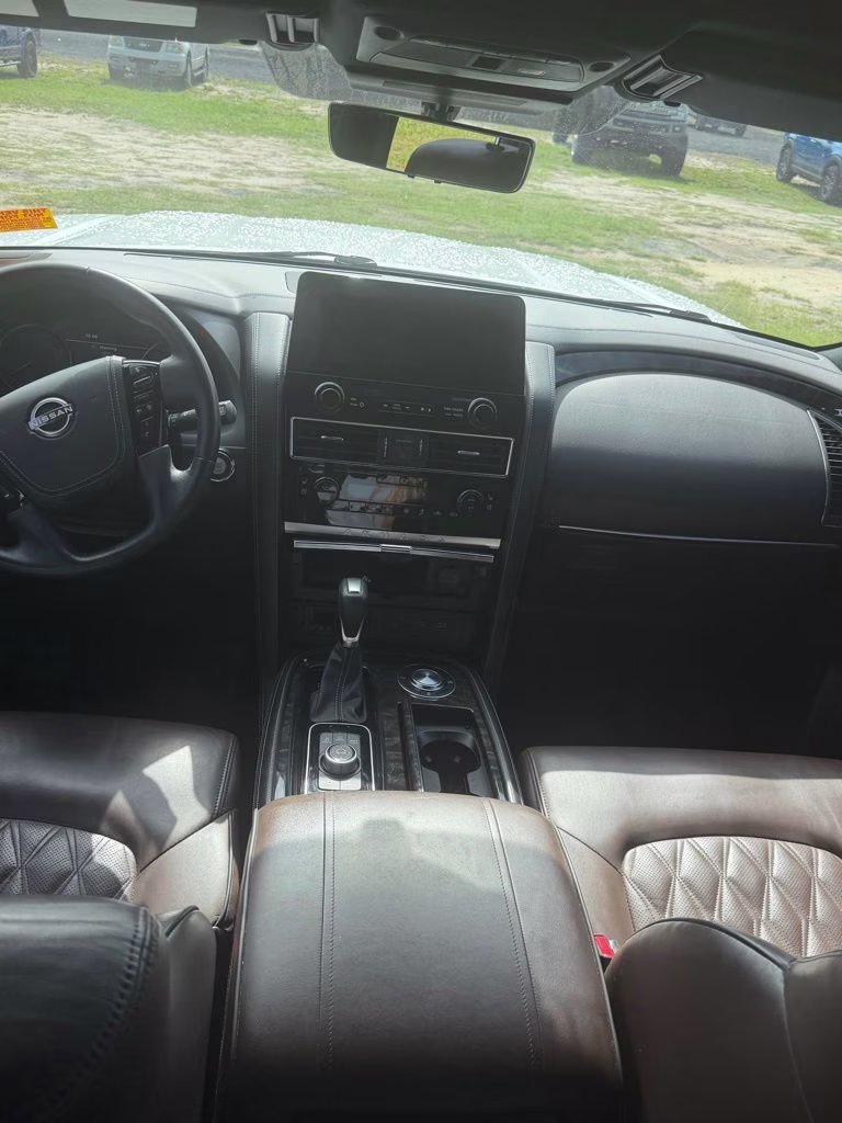 2022 Aspen White Tricoat Nissan Armada Platinum RWD SUV