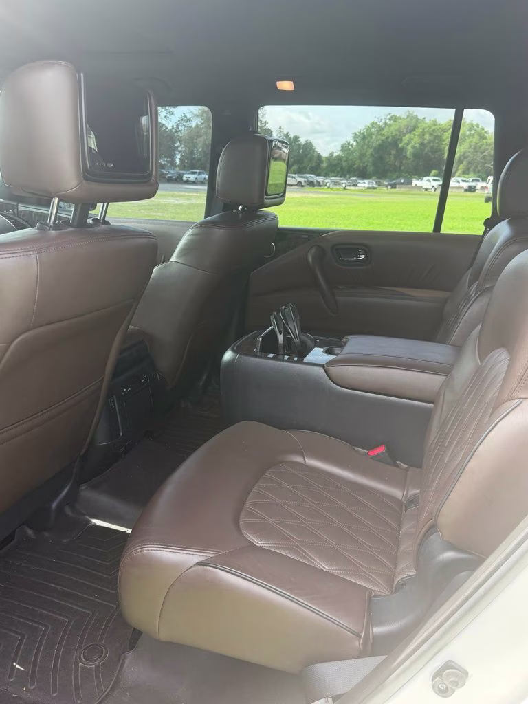 2022 Aspen White Tricoat Nissan Armada Platinum RWD SUV