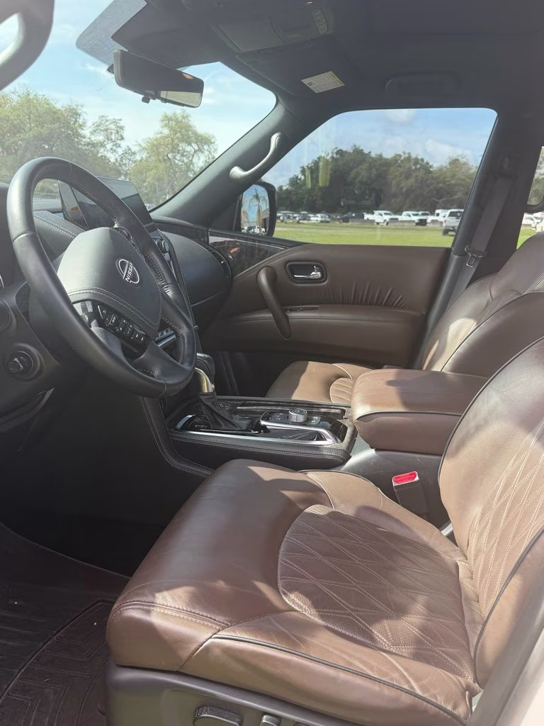 2022 Aspen White Tricoat Nissan Armada Platinum RWD SUV