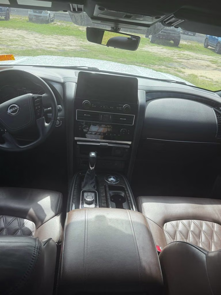 2022 Aspen White Tricoat Nissan Armada Platinum RWD SUV
