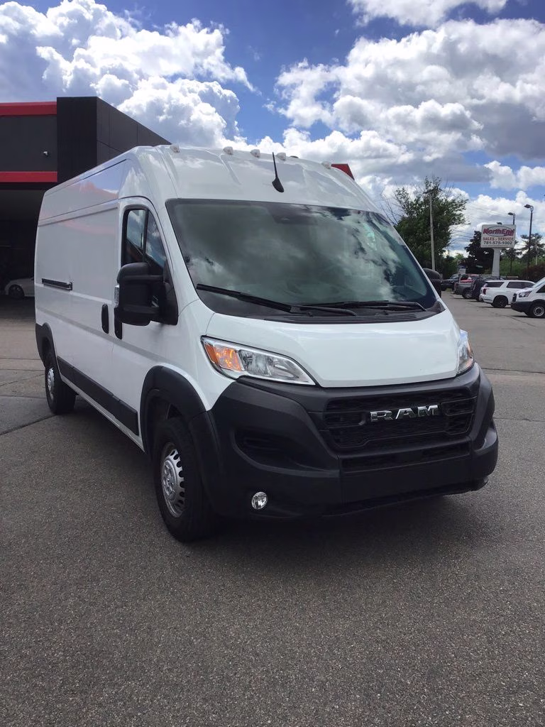2026 Bright White Clearcoat Ram ProMaster 2500 High Roof FWD Van
