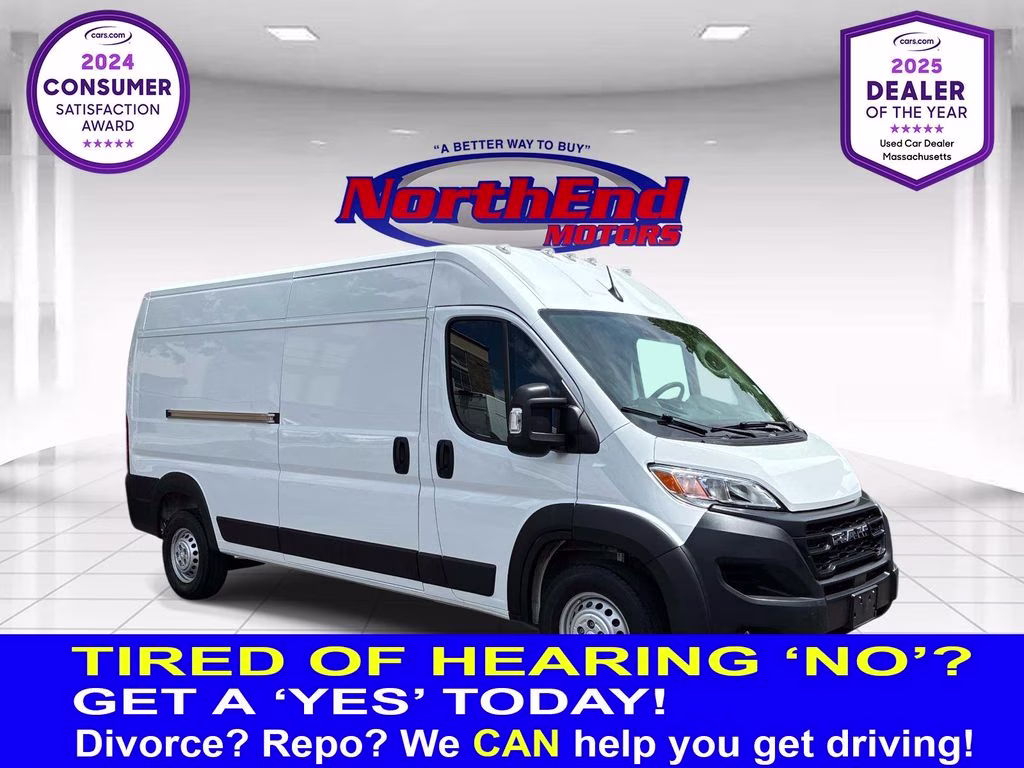 2026 Bright White Clearcoat Ram ProMaster 2500 High Roof FWD Van